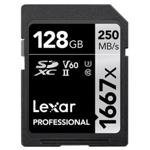 Lexar 128GB Professional 1667x UHS-II SDXC Hafıza Kartı