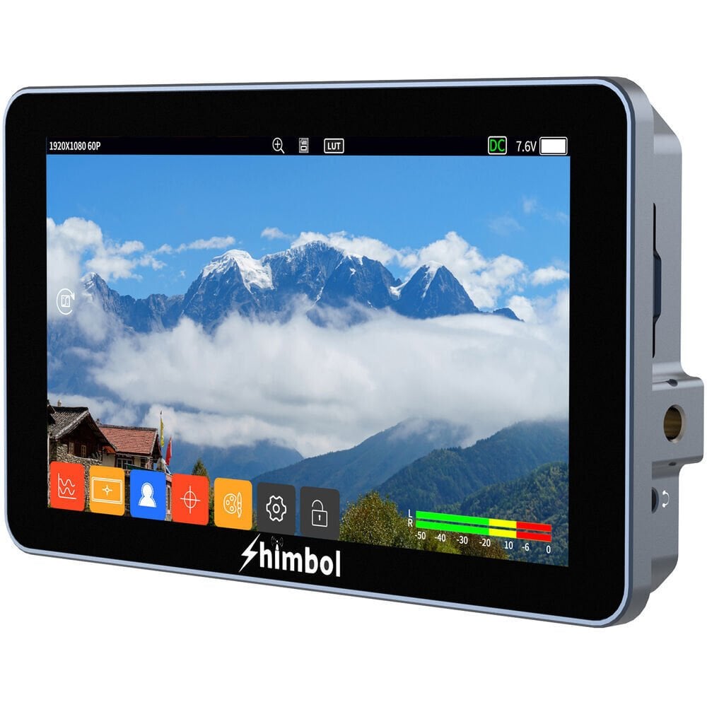 Shimbol M5 5.5'' 3D LUT 4K HDMI HDR Dokunmatik Kamera Üstü Monitor