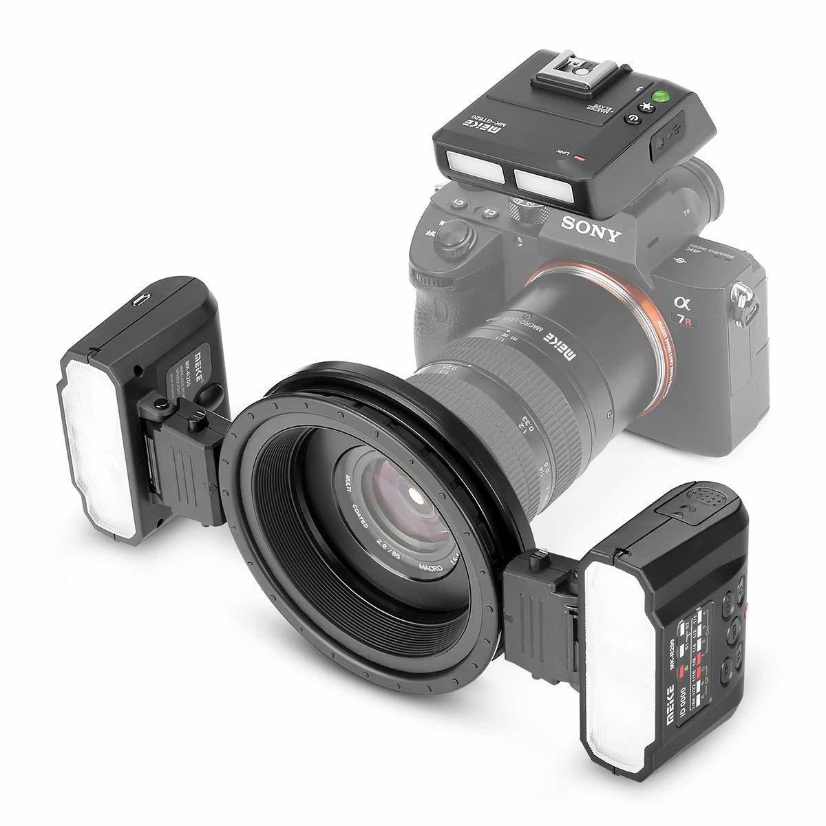 Meike MK-MT24S II Makro Twin Flaş (Sony)