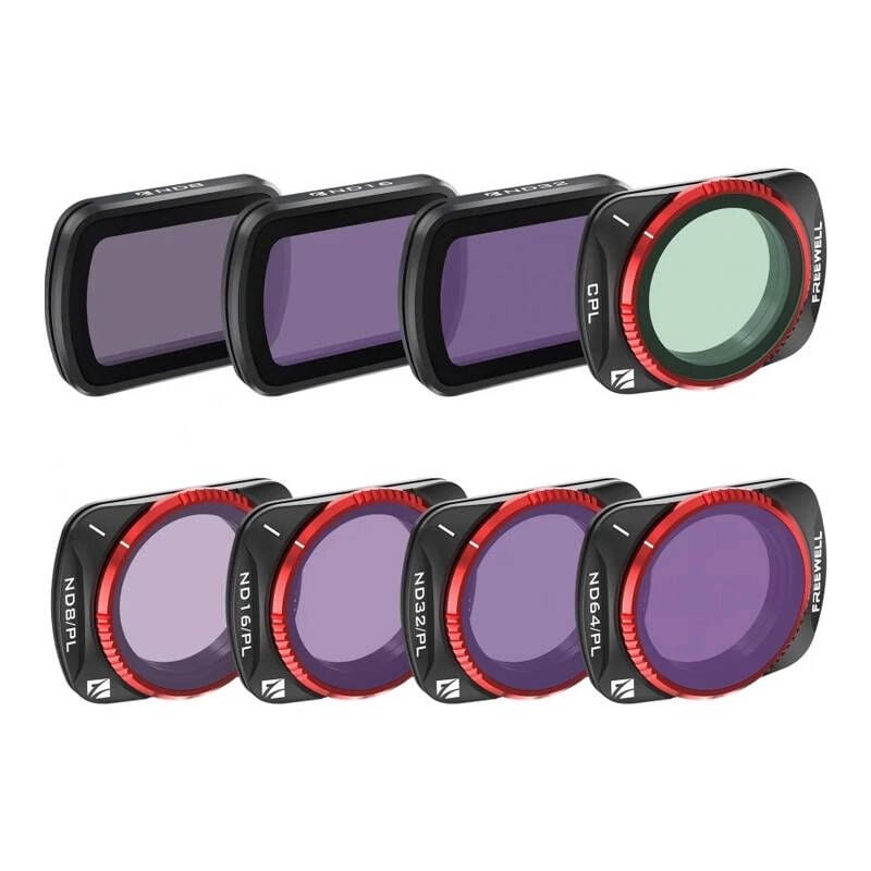 Freewell 8'li Set DJI Osmo Pocket 3 All Day Filtreleri