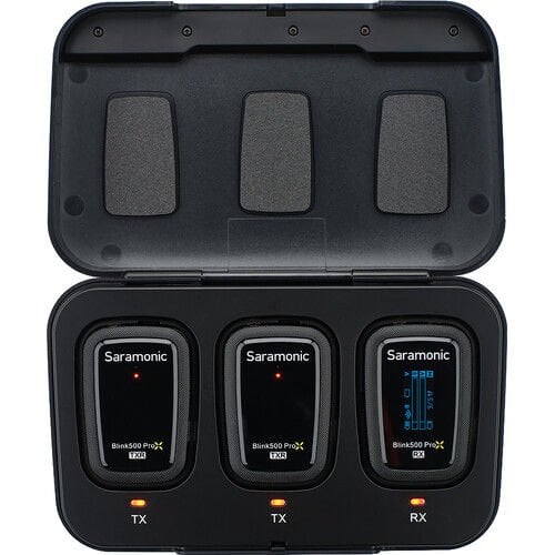 Saramonic Blink 500 ProX B2R İkili Kablosuz Yaka Mikrofonu