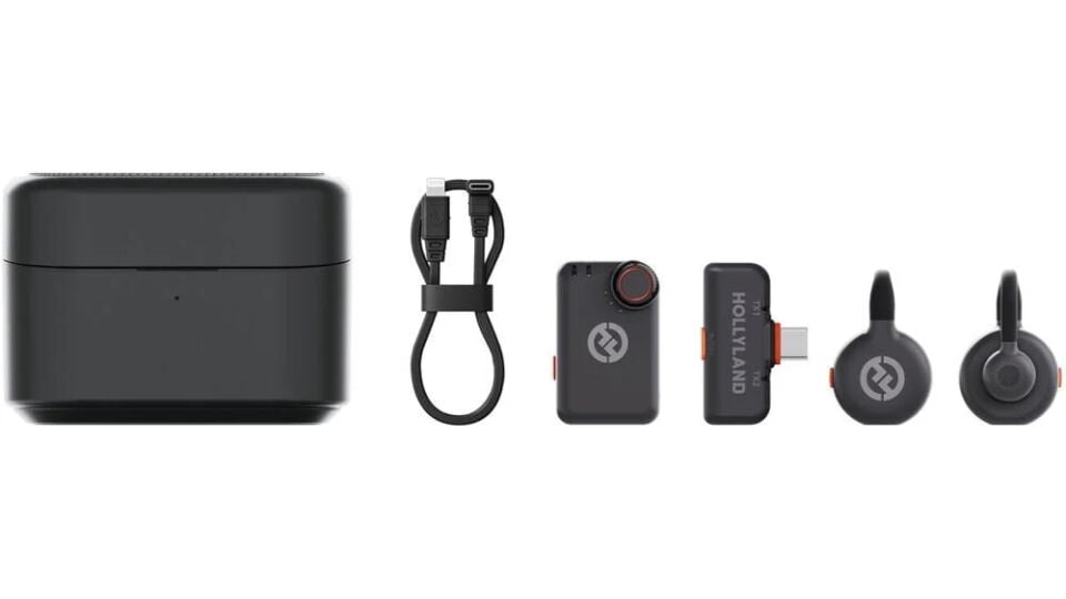 Hollyland LARK M2S Mini Combo 2 Kişilik Kablosuz Mikrofon Sistemi