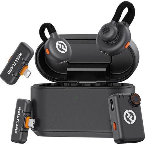 Hollyland LARK M2S Ultimate Combo 2 Kişilik Kablosuz Mikrofon Sistemi