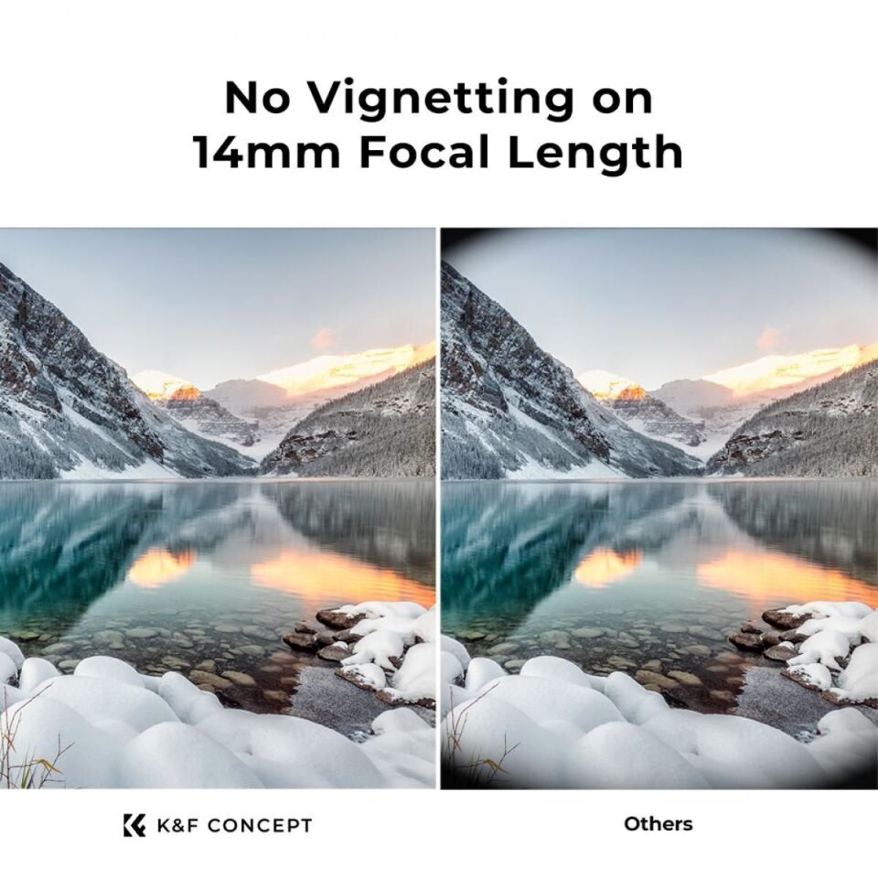 K&F Concept 112mm NANO-X MC-UV 28 Çok Katmanlı Kaplamaya sahip  Koruma Filtresi 8K Ultra HD