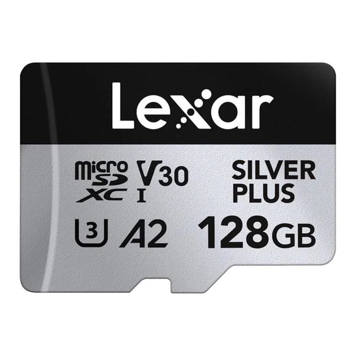 Lexar Professional 128GB 205 MB/s Silver Plus MicroSD Hafıza Kartı