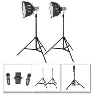 PDX KY-BKO323 İkili Led Işıklı Youtuber Kit