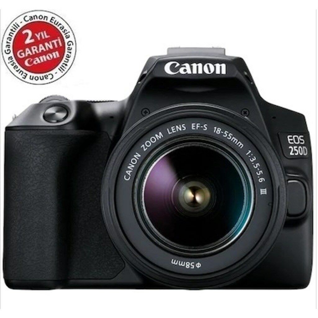 Canon EOS 250D 18-55mm DC III (Canon Eurasia Garantili)