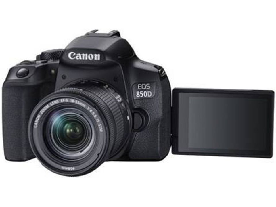 Canon EOS 850D 18-55mm IS STM Lensli Dijital Fotoğraf Makinesi
