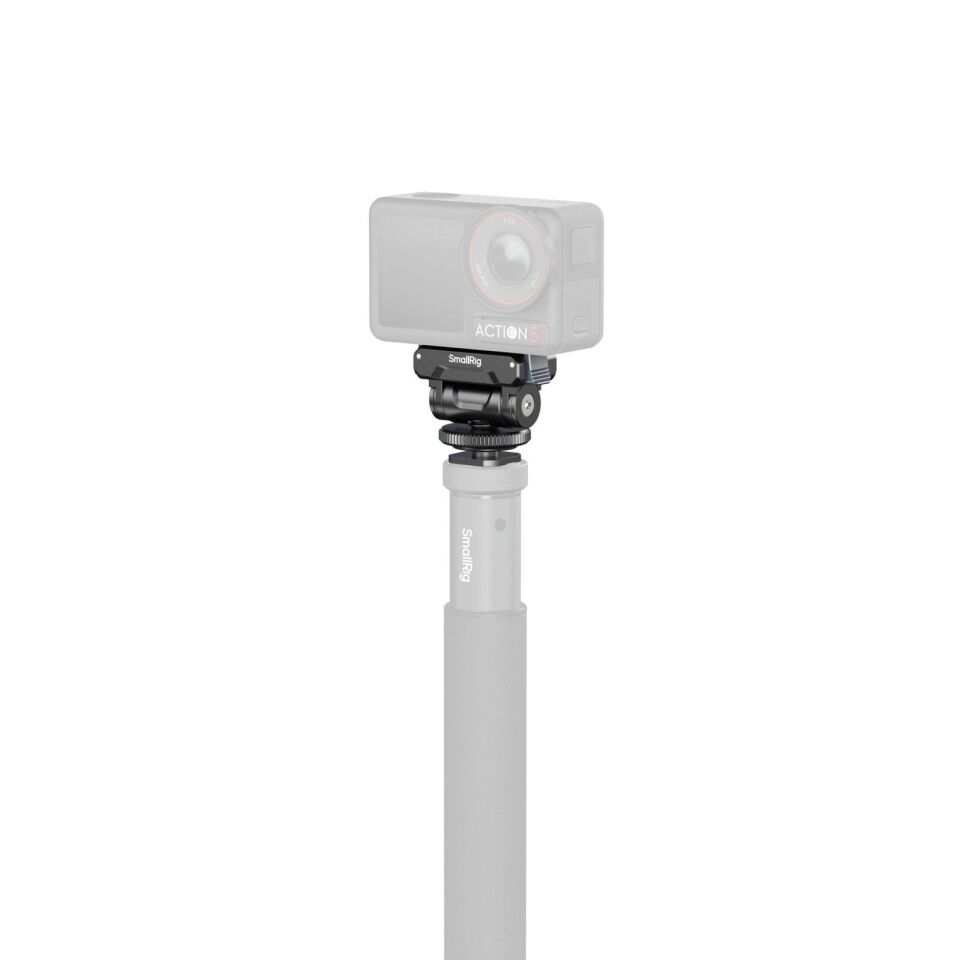 SmallRig 5436 DJI Osmo360 / Action 5 Pro / 4 / 3 için Metal Yuva Adaptörü  ile Hızlı Çıkarma Desteği