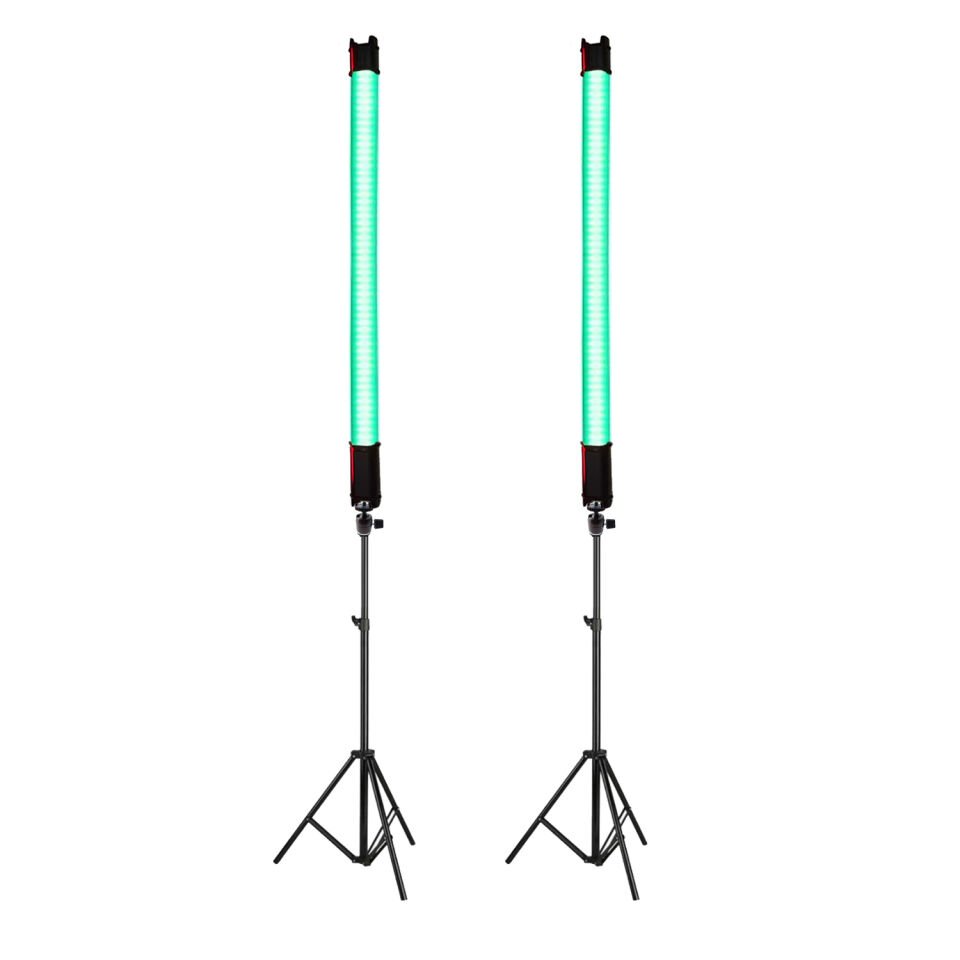 GDX TB-60 RGB Tekli Fotoğraf ve Video Tüp Işık Seti