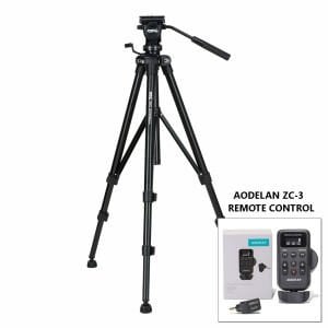 PDX 707 Pro Tripod + AODELAN ZC-3 Remote Control Kit