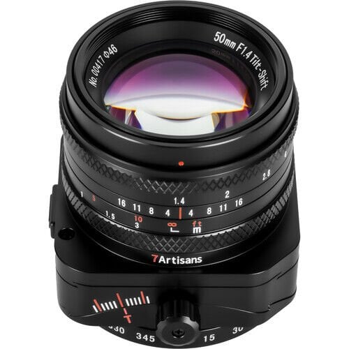 7Artisans Tilt-Shift 50mm F1.4 Sony (E Mount) MF APS-C & Full Frame Lens