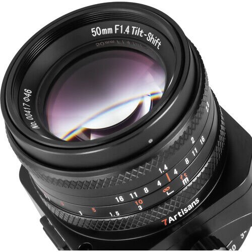 7Artisans Tilt-Shift 50mm F1.4 Sony (E Mount) MF APS-C & Full Frame Lens
