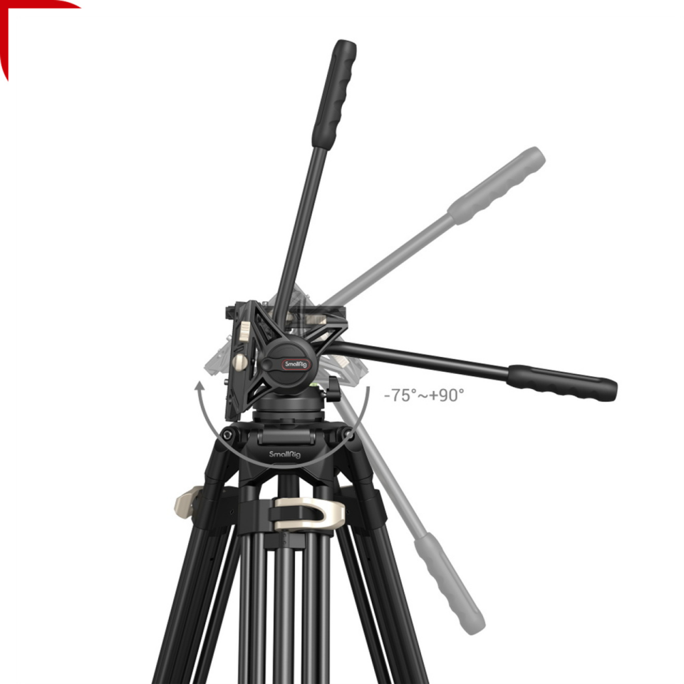SmallRig 3751B AD-01 Profesyonel Video Tripod