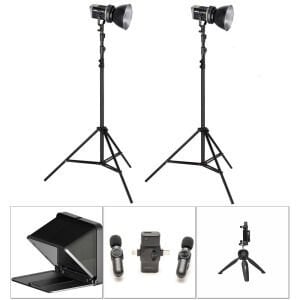 PDX LP60 Bİ PRO LED İkili Vlog Set