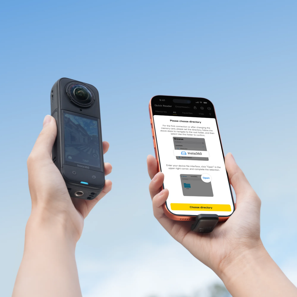 Insta360 Quick Reader 512GB USB-C Taşınabilir SSD