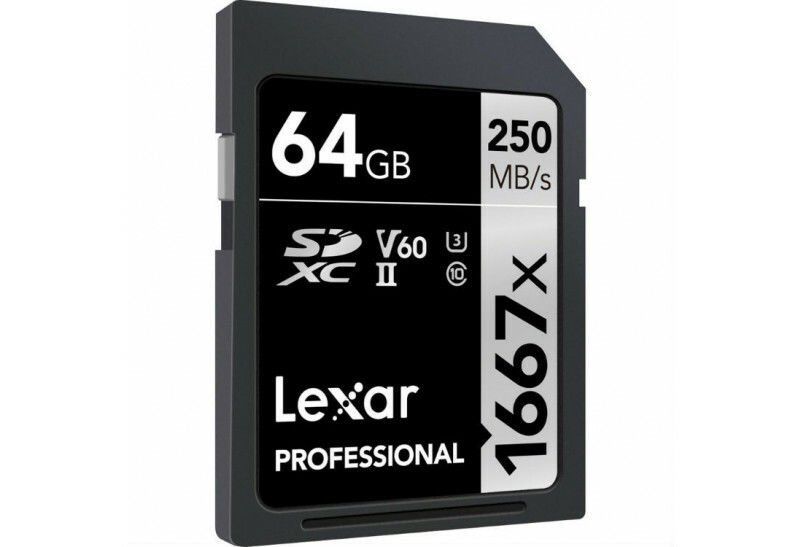 Lexar Professional 64GB 1667x Hafıza Kartı (250mb/s-120mb/s)
