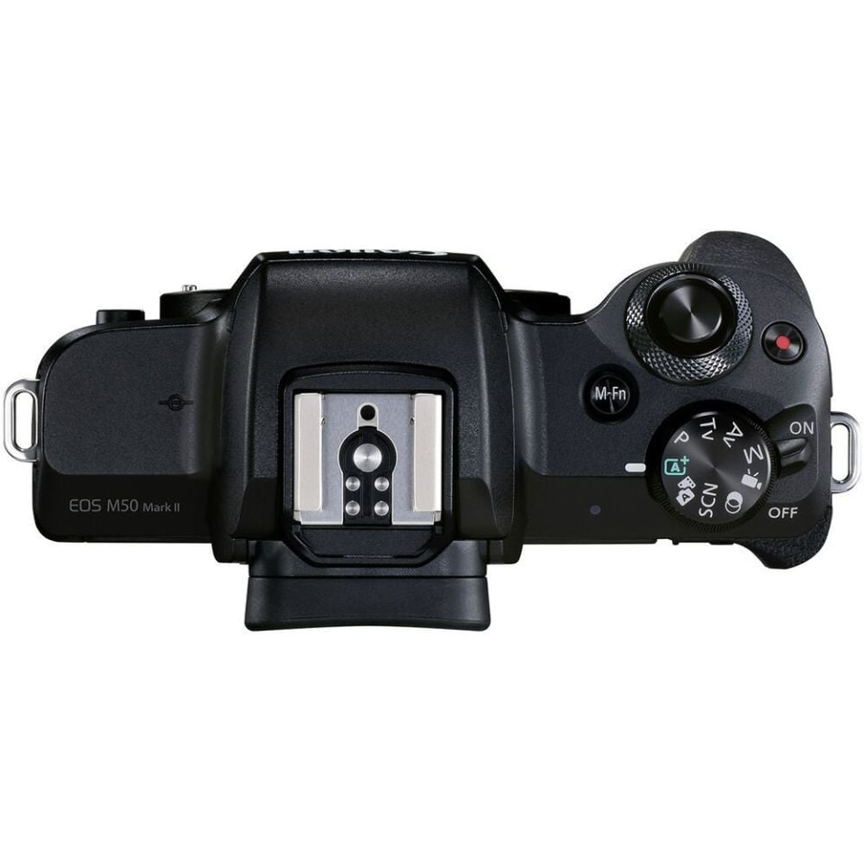 Canon EOS M50 Mark II 15-45mm IS STM Aynasız Dijital Fotoğraf Makinesi