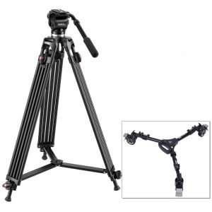 PDX 508B Profesyonel Tripod ve 901 Dolly Tekerlek