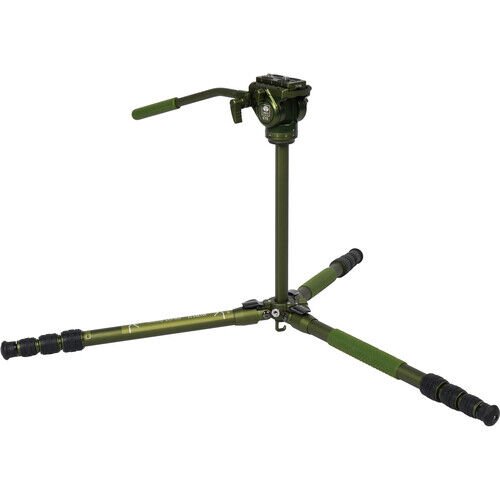 Sirui CT04+CT5 Pilot Series Video Tripod Kiti
