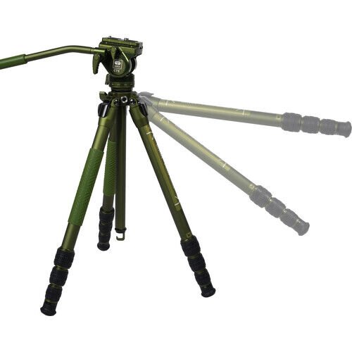 Sirui CT04+CT5 Pilot Series Video Tripod Kiti