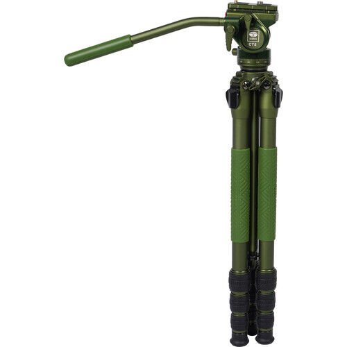 Sirui CT04+CT5 Pilot Series Video Tripod Kiti