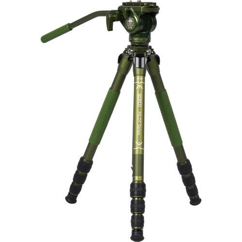 Sirui CT04+CT5 Pilot Series Video Tripod Kiti