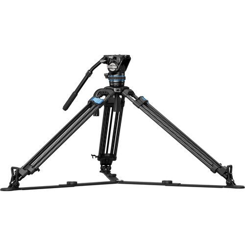 Sirui SQ75 Karbon Fiber Video Tripodu (S5 Hidrolik Kafalı)