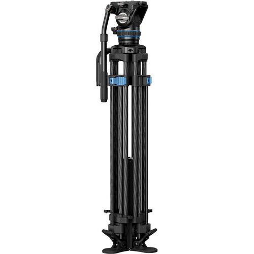Sirui SQ75 Karbon Fiber Video Tripodu (S5 Hidrolik Kafalı)