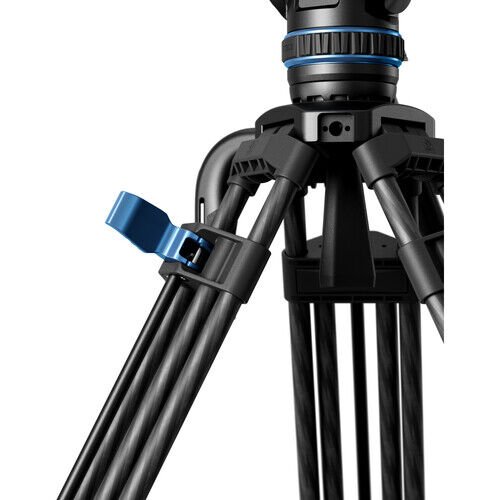 Sirui SQ75 Karbon Fiber Video Tripodu (S5 Hidrolik Kafalı)