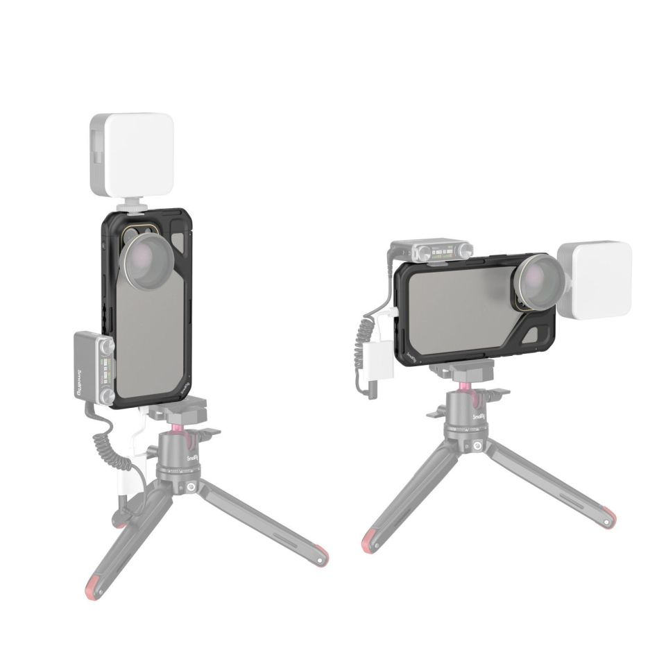 SmallRig 4391B iPhone 15 Pro Max  için  Mobil Video Kafesi