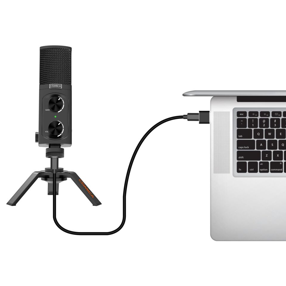 Comica CVM-USBC-A OTG USB-C'den USB-A'ya Adaptör