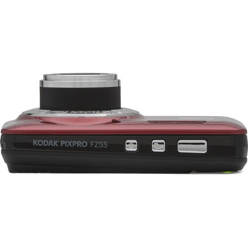 Kodak Pixpro FZ55 Dijital Fotoğraf Makinesi (Kırmızı)