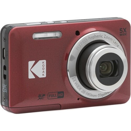 Kodak Pixpro FZ55 Dijital Fotoğraf Makinesi (Kırmızı)