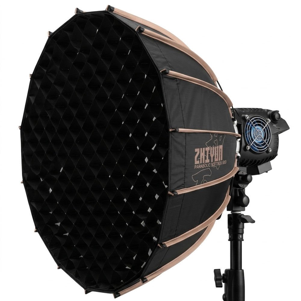 Zhiyun Molus B200 Cob Işık Seti (Softbox ve Işık Ayağı Dahil)