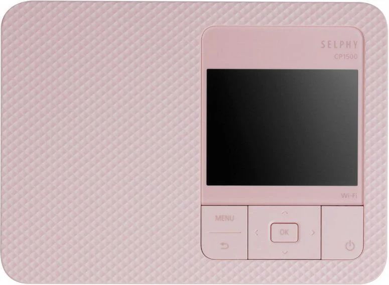 Canon SELPHY CP1500 Kompakt Fotoğraf Yazıcısı (Pembe)