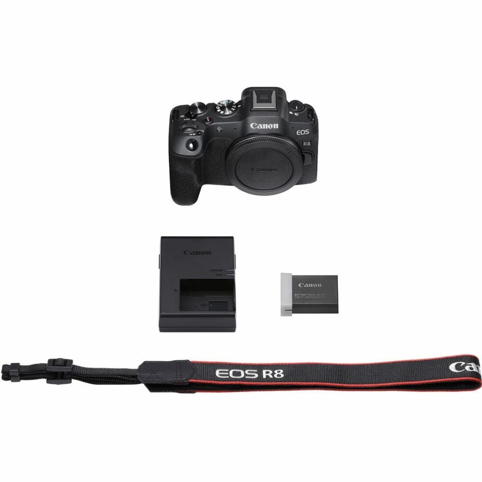 Canon Eos R8 Body Aynasız Fotoğraf Makinesi