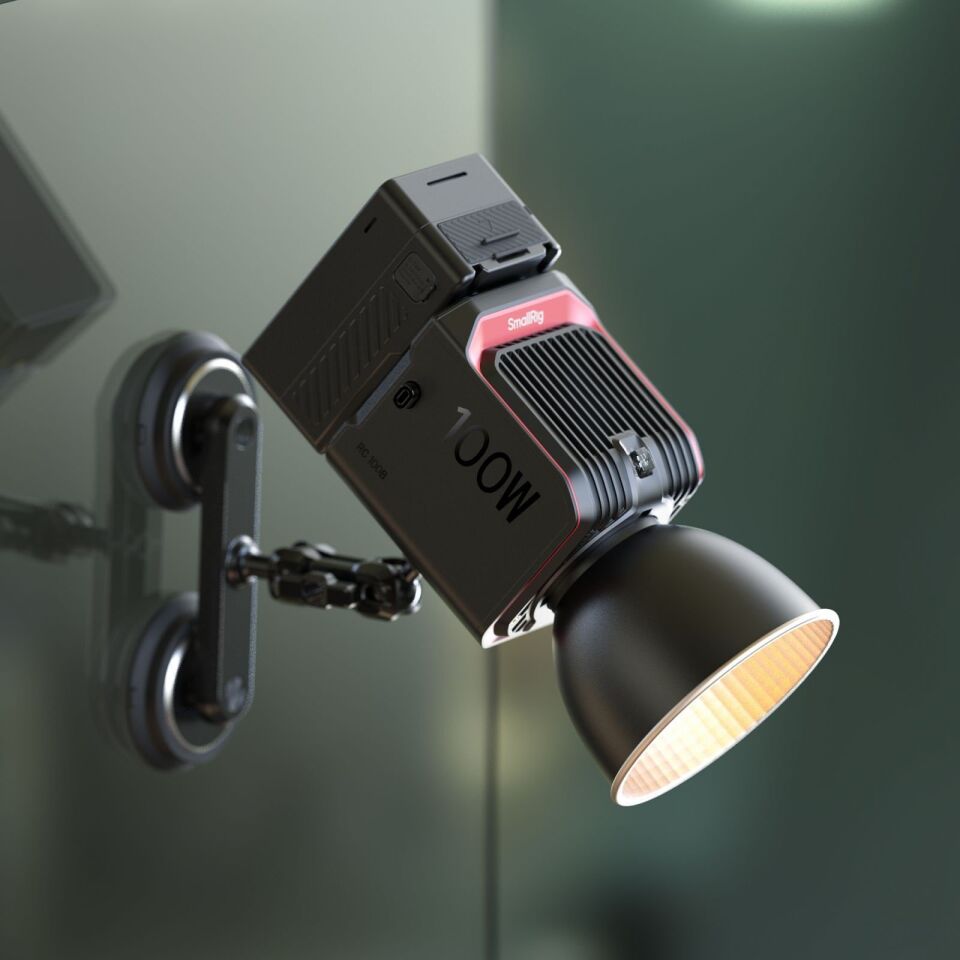 SmallRig 4894 RC100B COB LED Bi-Color Video Işığı  Mobil Versiyon