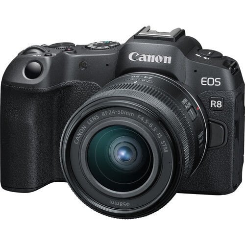 Canon EOS R8 RF 24-50mm f/4.5-6.3 IS STM Lens Kit