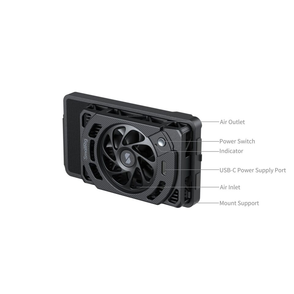 SmallRig 5874 Nikon ZR  için  Soğutma Fanı