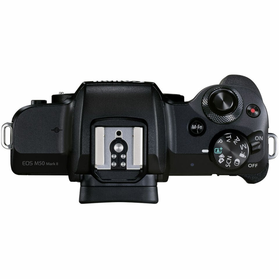 Canon EOS M50 Mark II 15-45mm + 55-200mm IS STM Lensli Kit