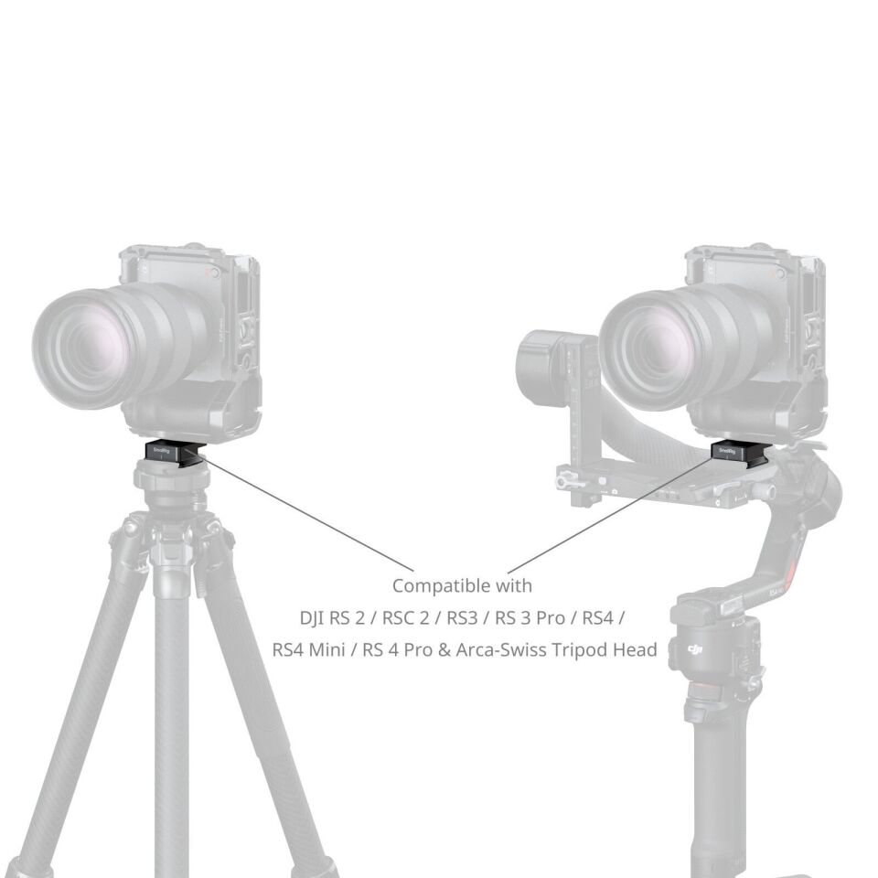 SmallRig 5802 Arca Tipi Hızlı Çıkarma Plakası