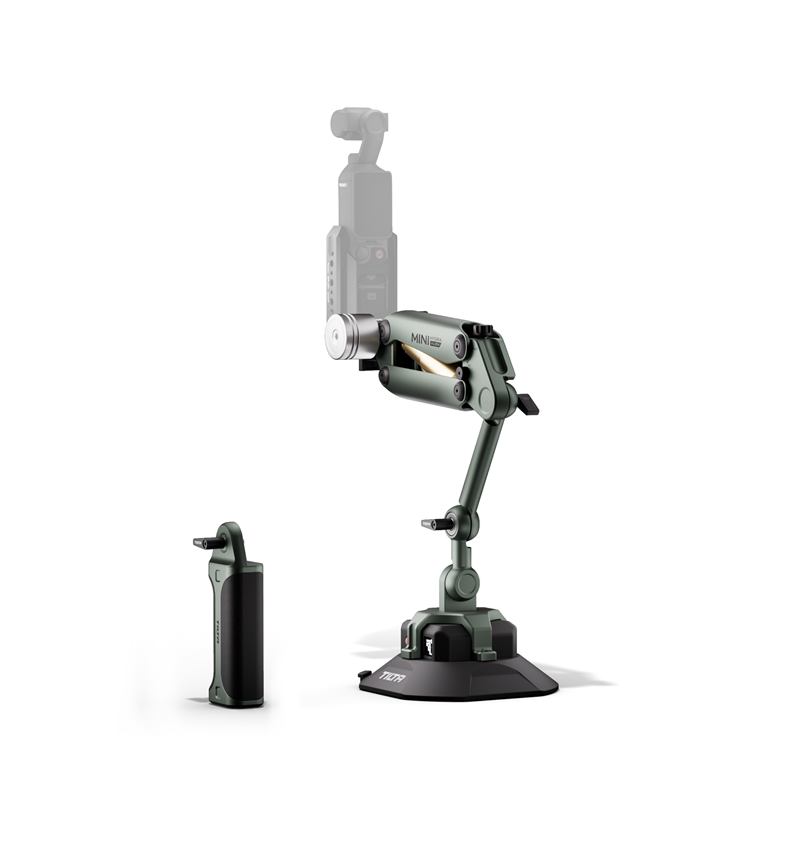 Tilta HDA-T15-C-FG Hydra Alien Mini Araba Montaj Sistemi DJI Action 3/4 DJI Pocket 3 Insta360 X4/X3 ve Khronos Ecosystem'li iPhone ile Uyumlu