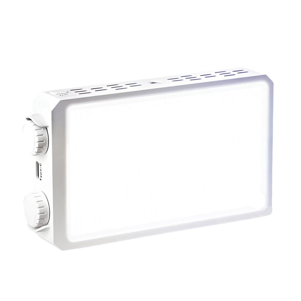 GDX CF-40 40W Bi-Color Mini LED Video Işığı 2500-9000K 14000LM Sessiz Fanlı Vlog ve Canlı Yayın Işığı