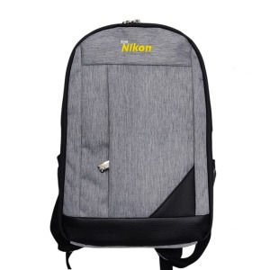 PDX Nikon Fotoğraf Makinesi Ufak Sırt Çantası (Gri)
