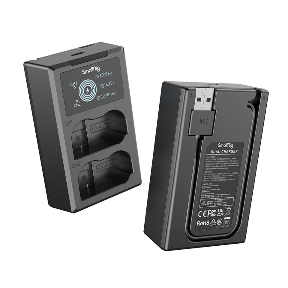 SmallRig 4083 EN-EL15 Çiftli Şarj Cihazı