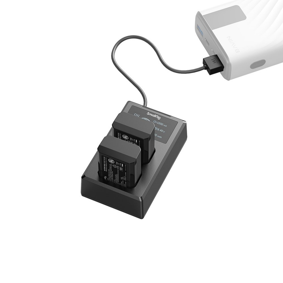 SmallRig 4081 NP-FW50  Çiftli Şarj Cihazı
