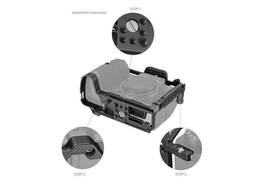 SmallRig 3934 Fujifilm X-H2 / X-H2s için Kafes
