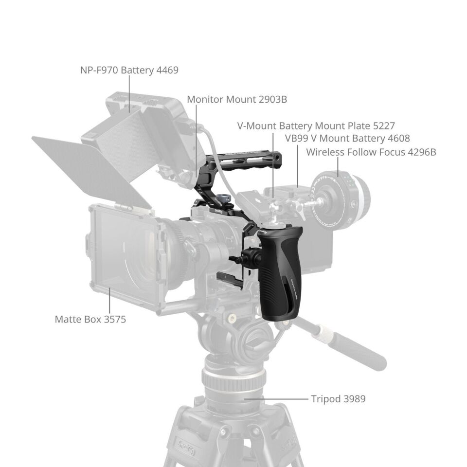 SmallRig 5468 Nikon ZR (Gelişmiş Sürüm) için  Kafes Kiti