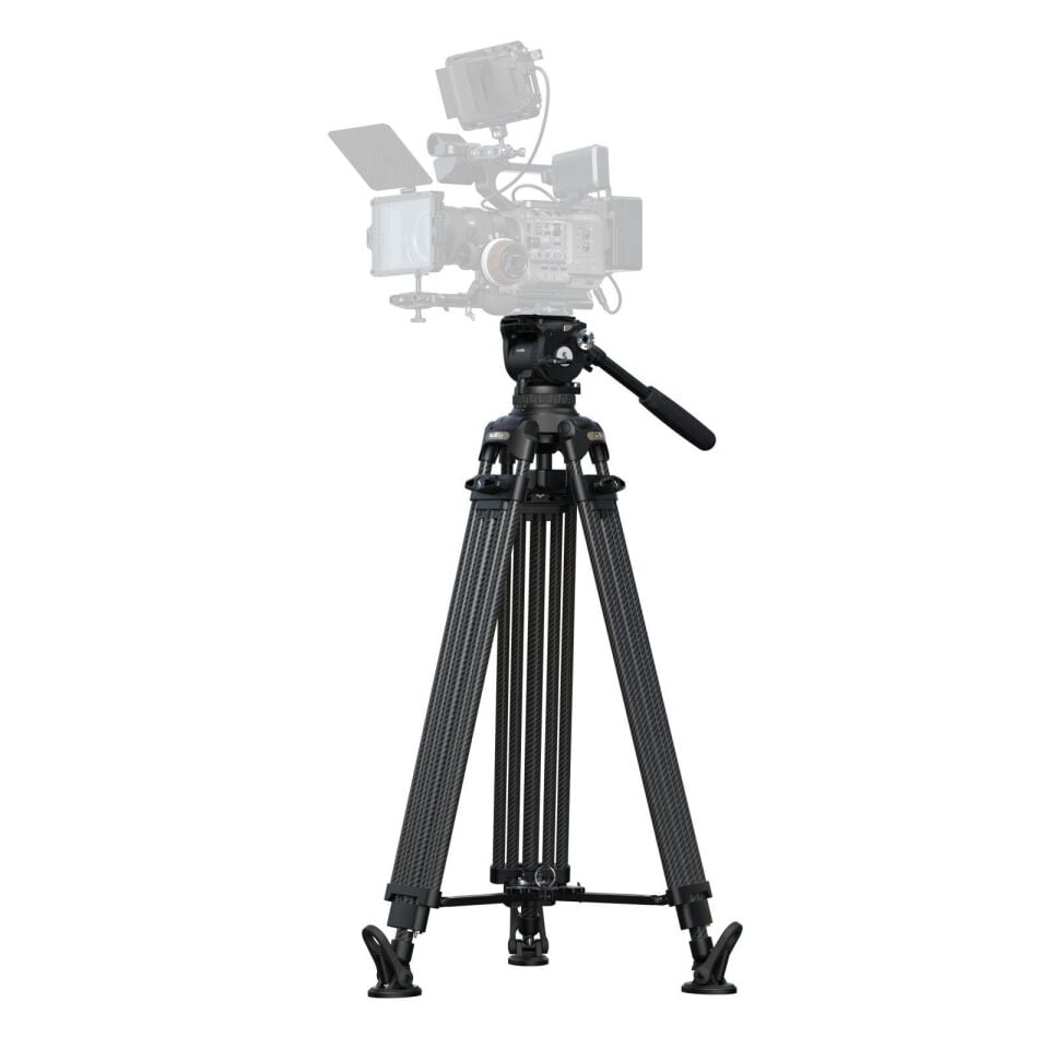 SmallRig 5578 FSD18 FreeSpeed ​​Ağır Hizmet Tipi Karbon Fiber Tripod